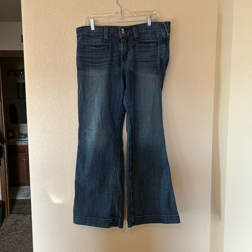 Ariat Women's Dark Blue Boot Cut Jeans